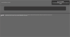 Desktop Screenshot of mentalbox.com